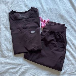 Figs Scrub - Dark Fig